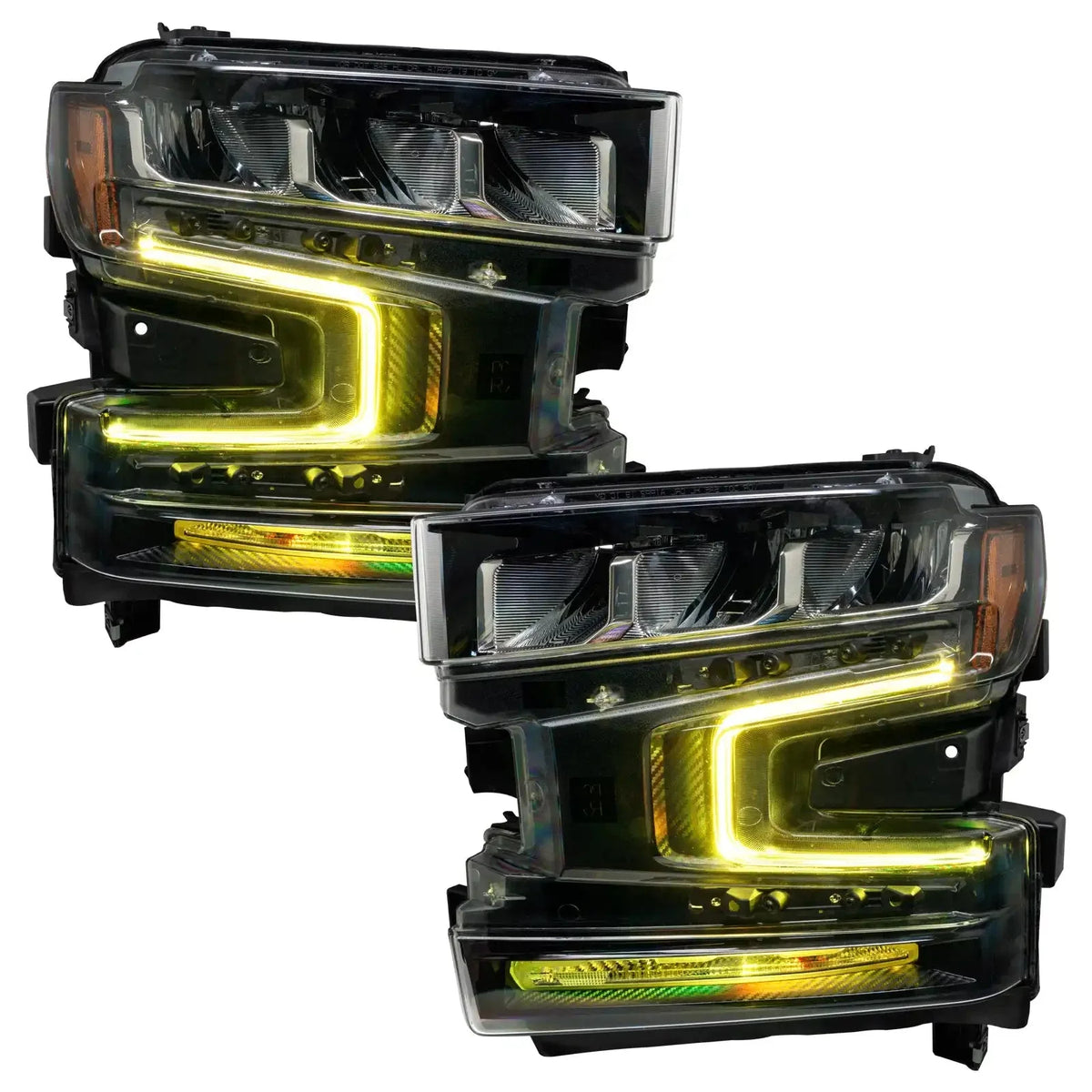 2019-2022 Chevrolet Silverado 1500 ORACLE ColorSHIFT RGB+W Headlight DRL Upgrade Kit