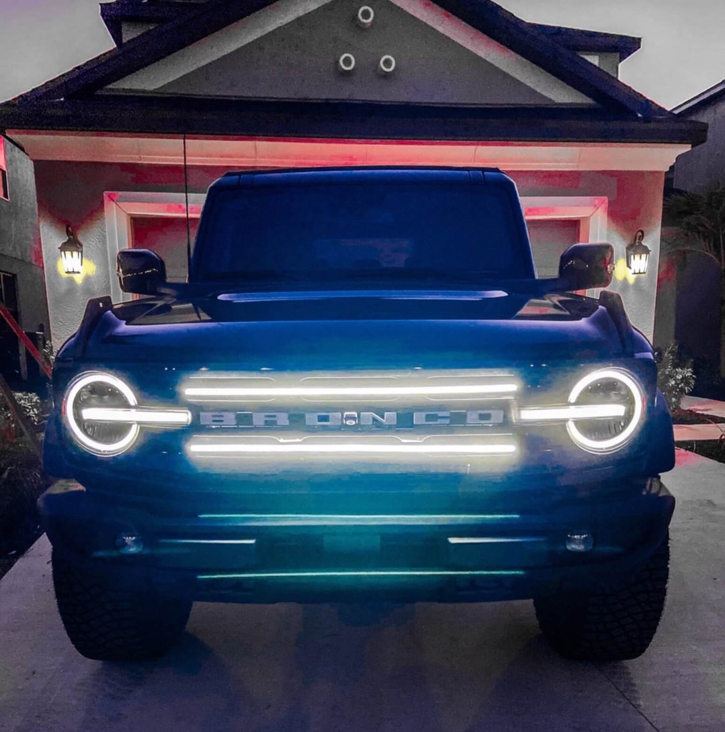 Ford Bronco Black Diamond LED Grill Lights | 2021-2023 Models
